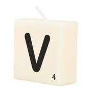 Letter Kaarsje - V