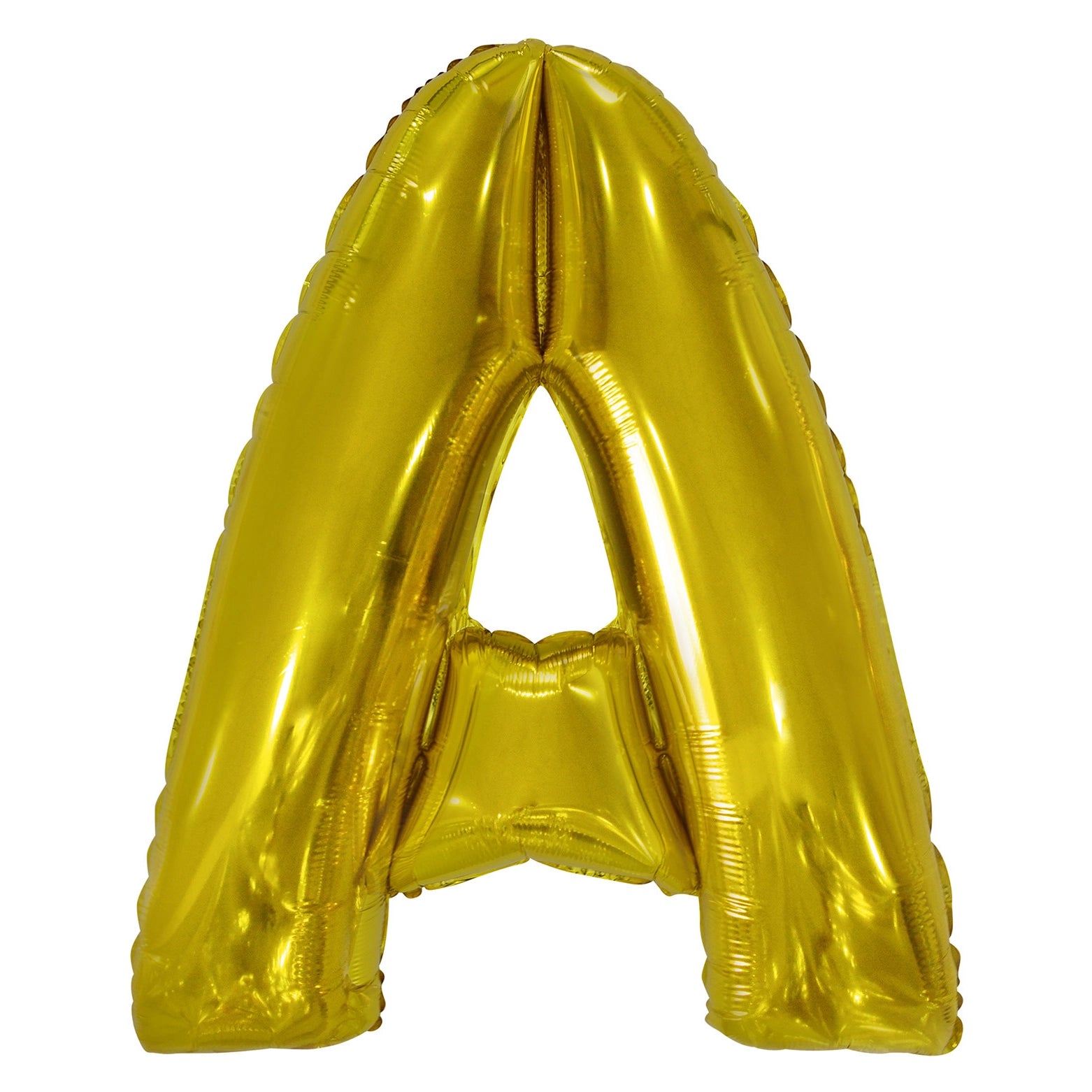 Letterballon A Goud XL 86cm
