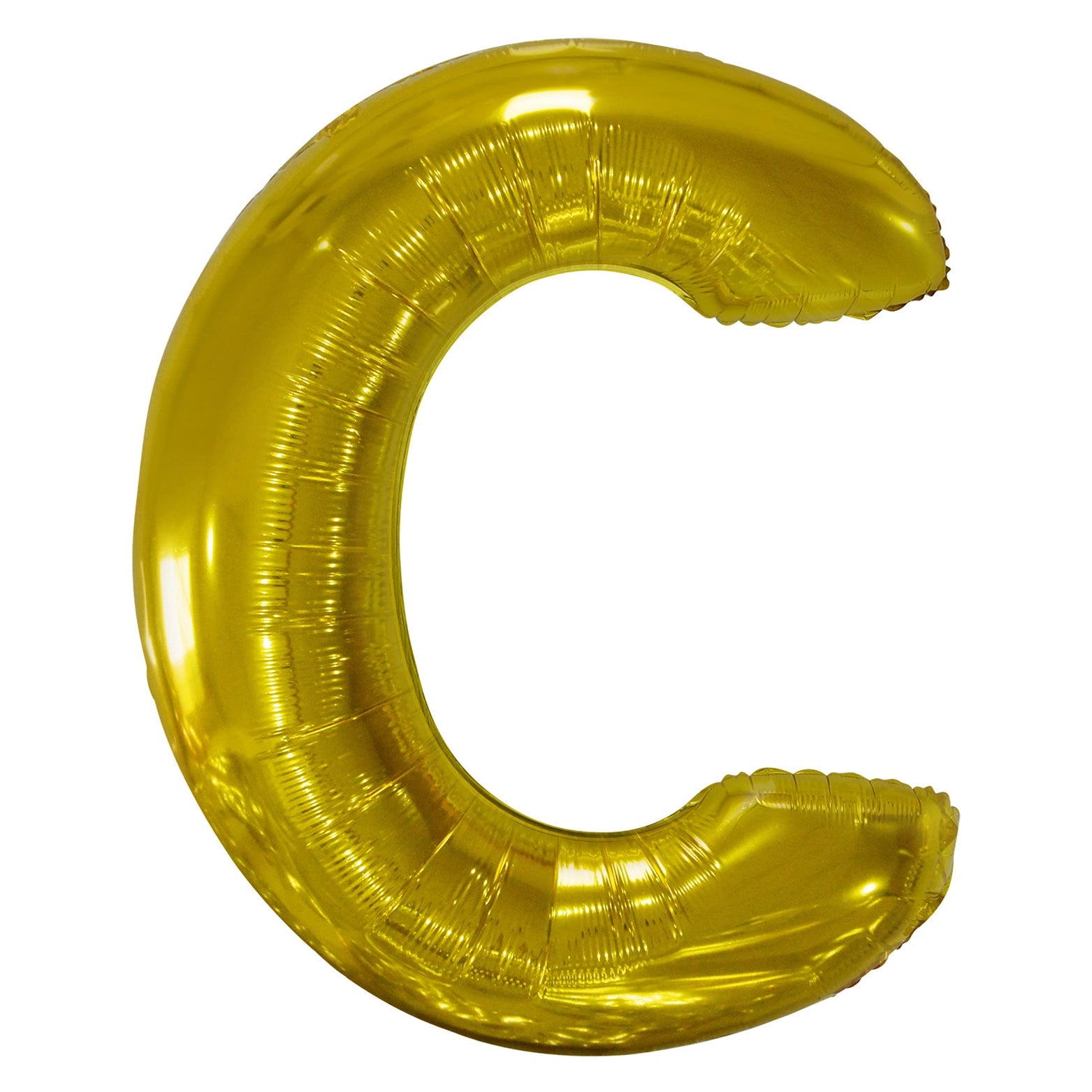 Letterballon C Goud XL 86cm