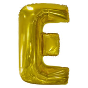 Letterballon E Goud XL 86cm