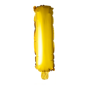 Letterballon I Goud 41 cm