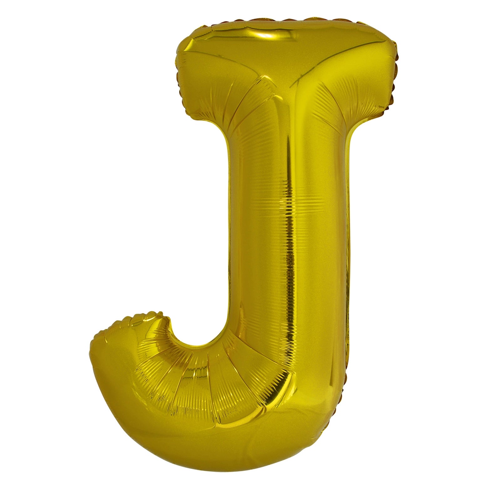 Letterballon J Goud XL 86cm
