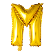 Letterballon M Goud 41cm