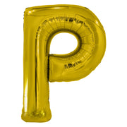 Letterballon P Goud XL 86cm