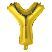 Letterballon Y Goud XL 86cm