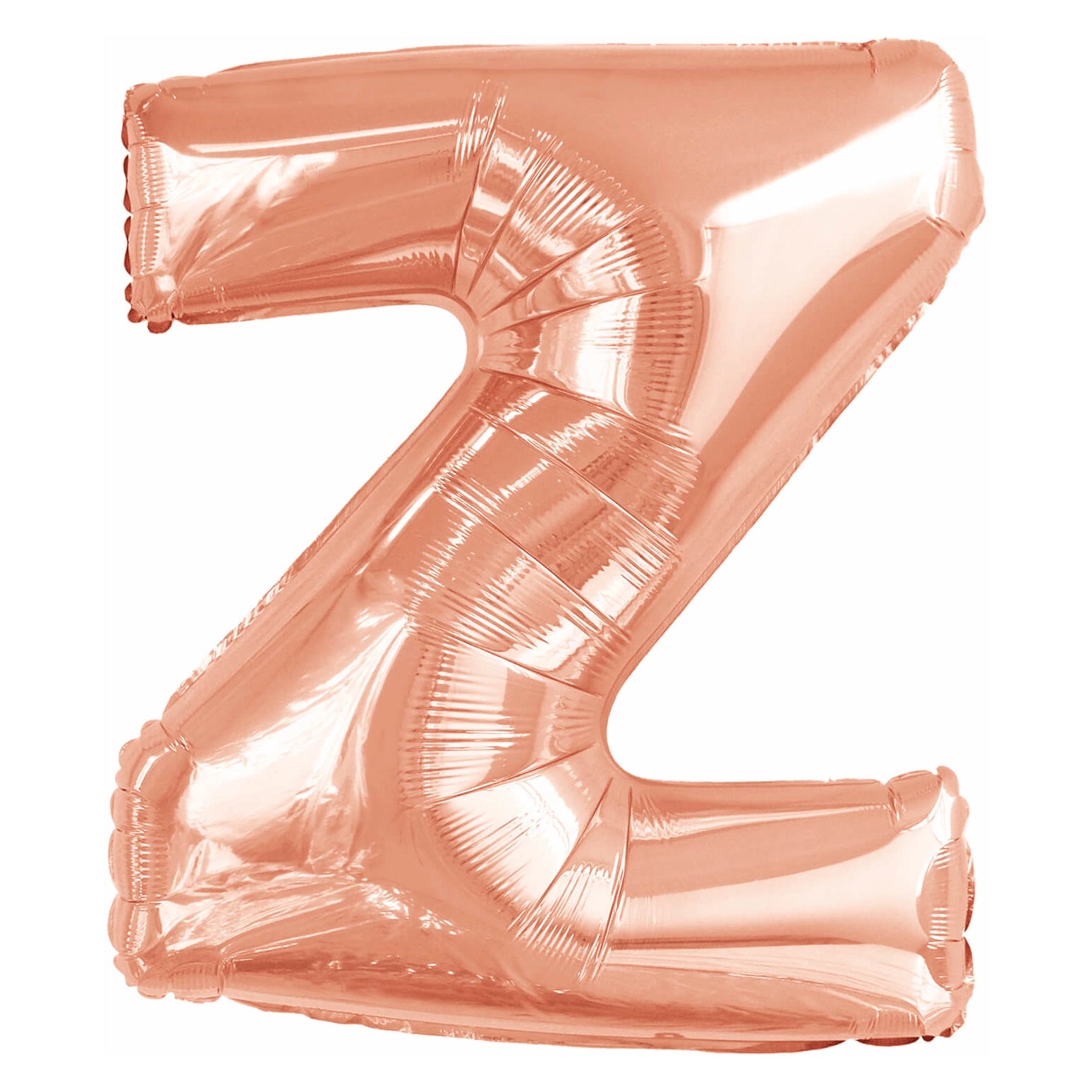Letterballon Z Rose Goud XL 86cm