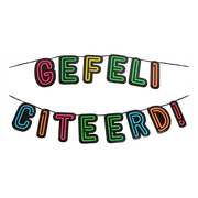 Letterslinger Gefeliciteerd