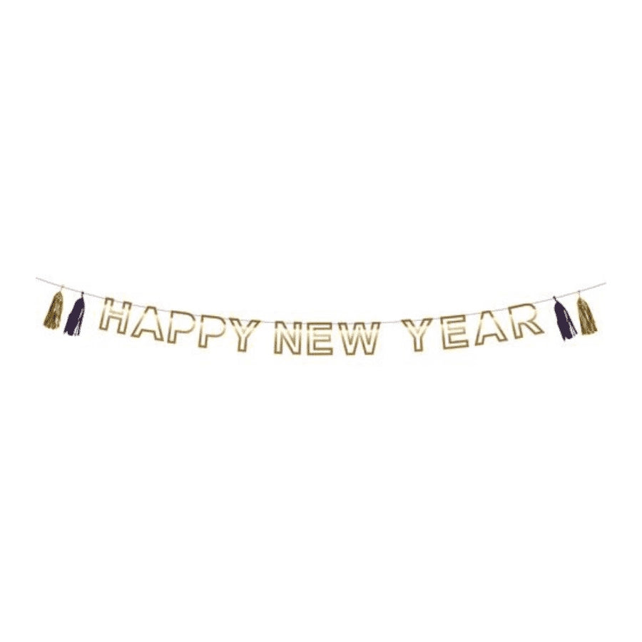 Letterslinger Happy New Year, 230cm