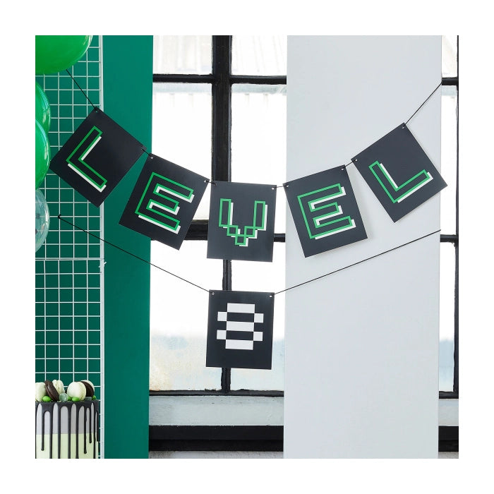 Letterslinger Level "up" personaliseerbaar 1,8m