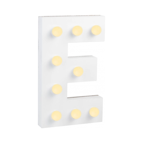 Light Letter -E