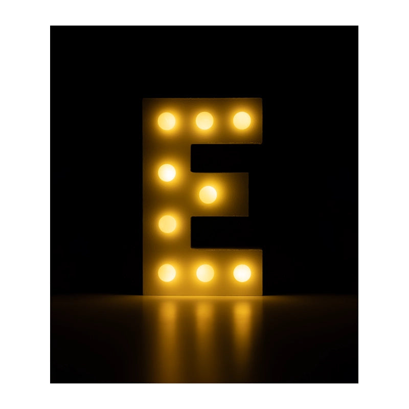 Light Letter -E