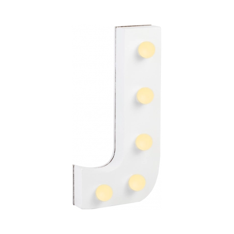 Light Letter -J