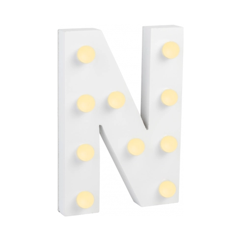 Light Letter -N