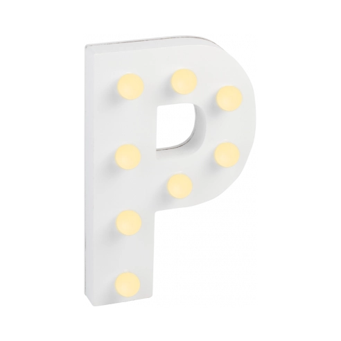 Light Letter -P