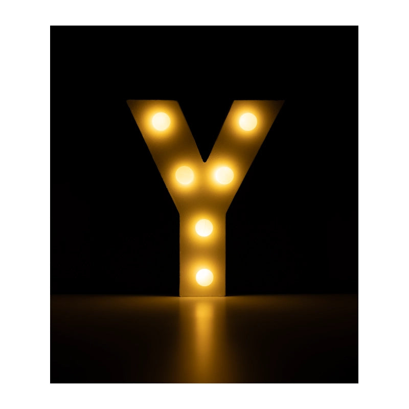 Light Letter Y