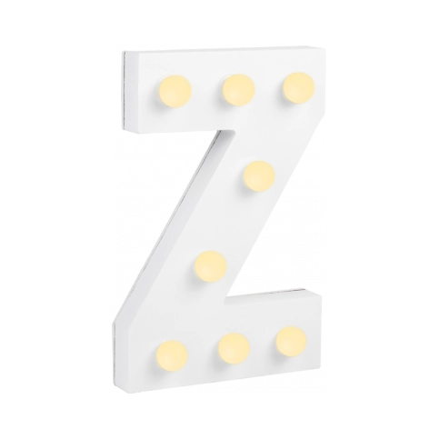 Light Letter Z