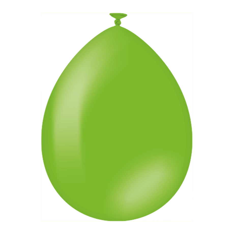 Lime Groene ballonnen 50 stuks 30cm