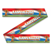 Loeki de Leeuw Party Tape rood wit blauw