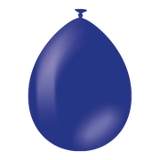 Marine blauwe ballonnen 25 stuks 30cm