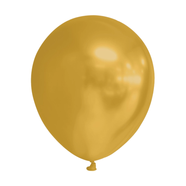 Metallic Gouden Ballonnen 13cm 100 stuks
