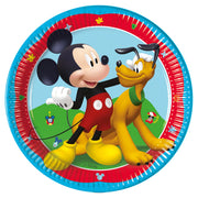 Mickey Rock the house bordjes 20 cm