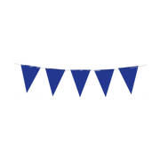 Mini vlaggenlijn donker blauw 3m