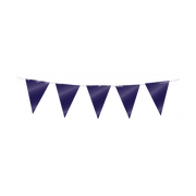 Mini vlaggenlijn folie donker blauw 3m
