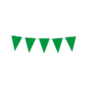 Mini vlaggenlijn groen 3m