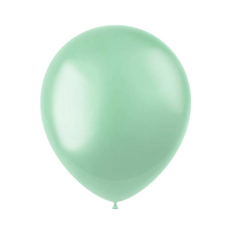 Minty groene ballonnen 30cm 10 stuks