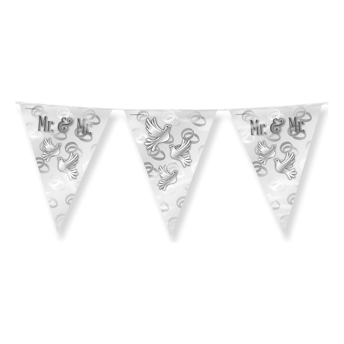 Mr & Mr - Vlaggenlijn - 6 meter