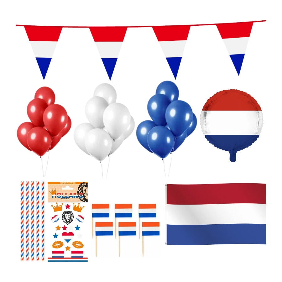 Nederland Versiering pakket - XXL