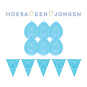 Nijntje geboorte Versierings Pakket - Blauw