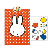 Nijntje papieren uitdeelzakjes 6 stuks met afsluitsticker