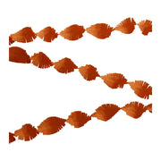 Oranje Crêpe Slinger 6 meter