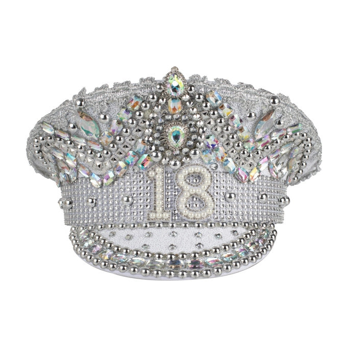 Pailletten hoed 18 jaar