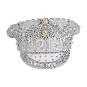 Pailletten hoed 21 jaar