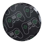 Papieren borden Game On 8 stuks 25cm