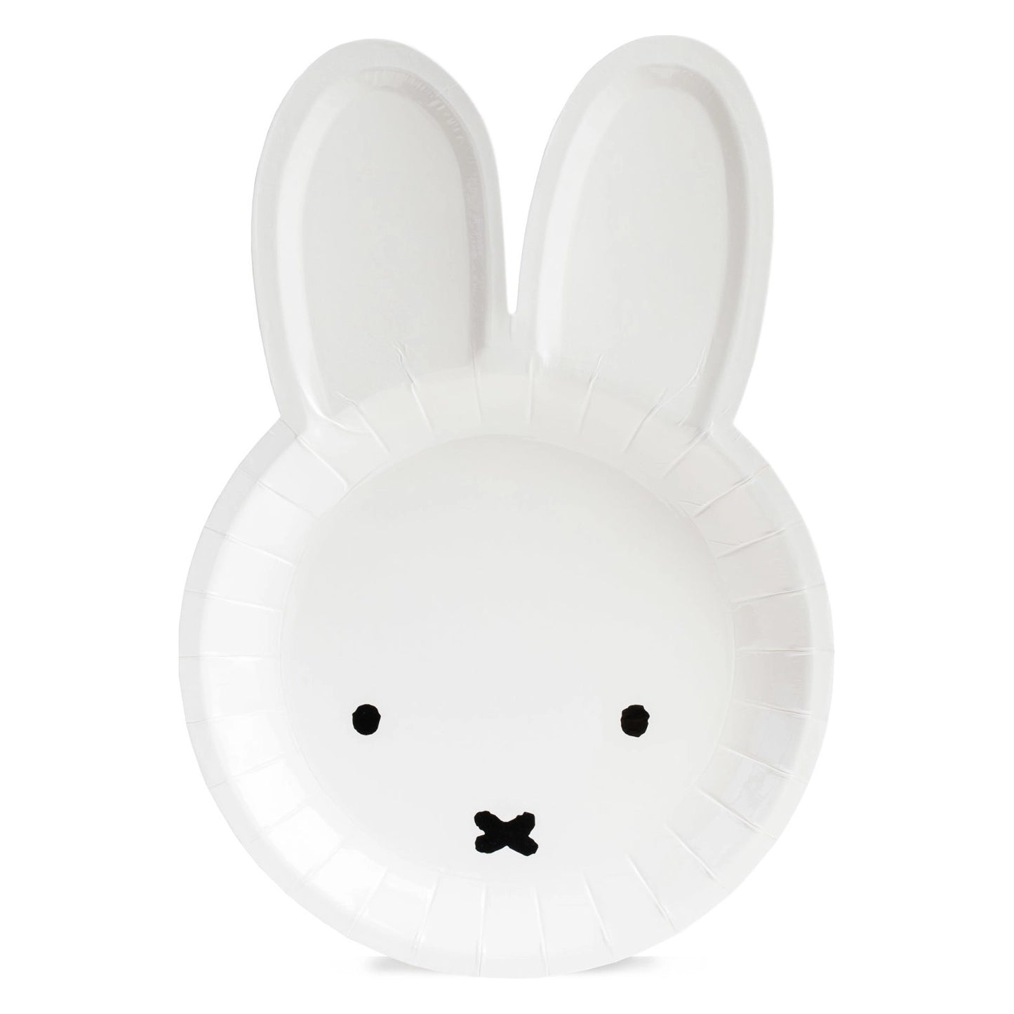 Papieren borden Nijntje 8 stuks 23cm (nijntje gezicht)