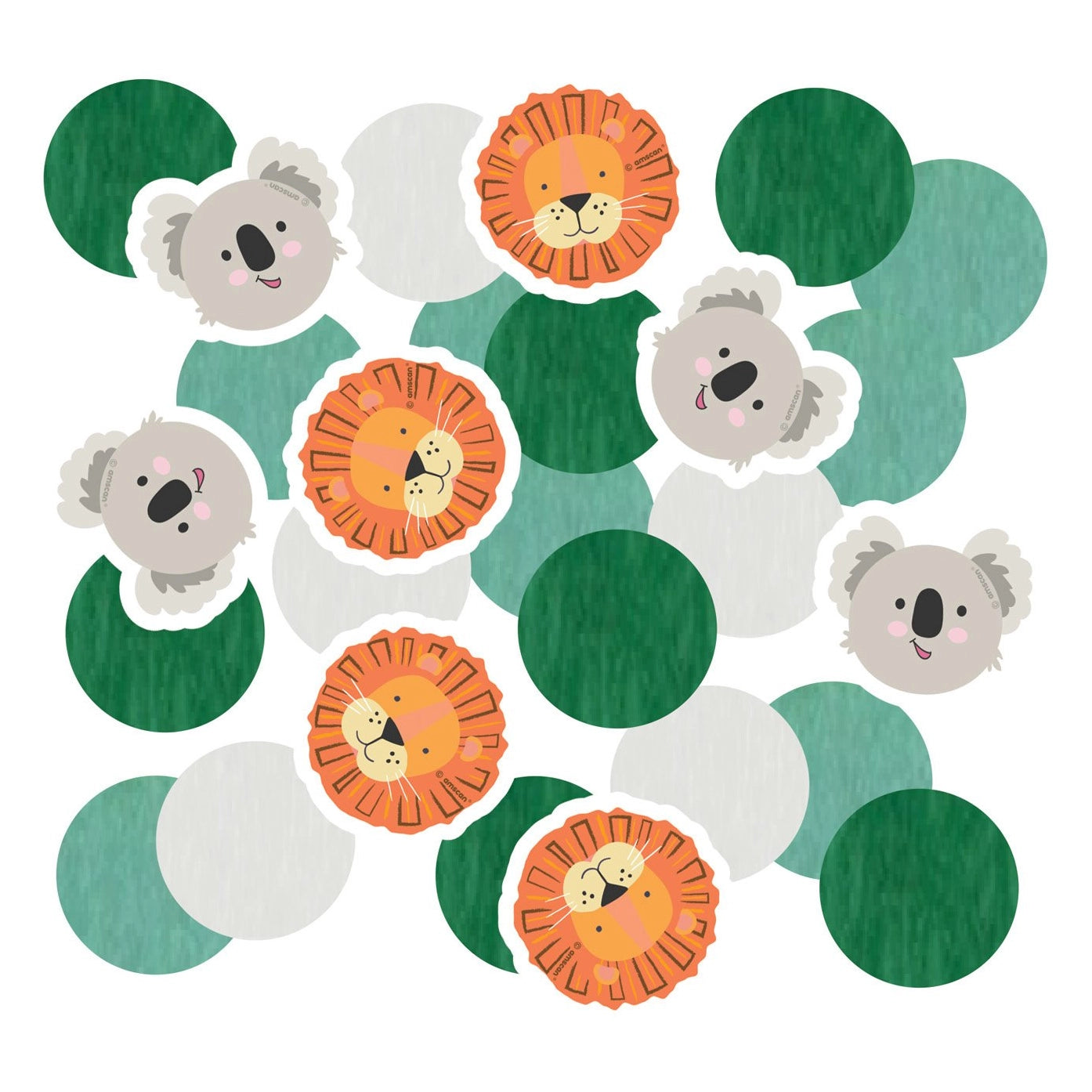 Papieren confetti Get Wild 14 gram