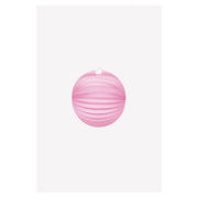 Papieren lampion rond 25cm baby roze