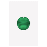 Papieren lampion rond 25cm groen