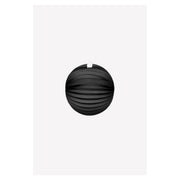 Papieren lampion rond 25cm zwart