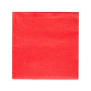 Papieren servetten rood 20 stuks 33x33cm