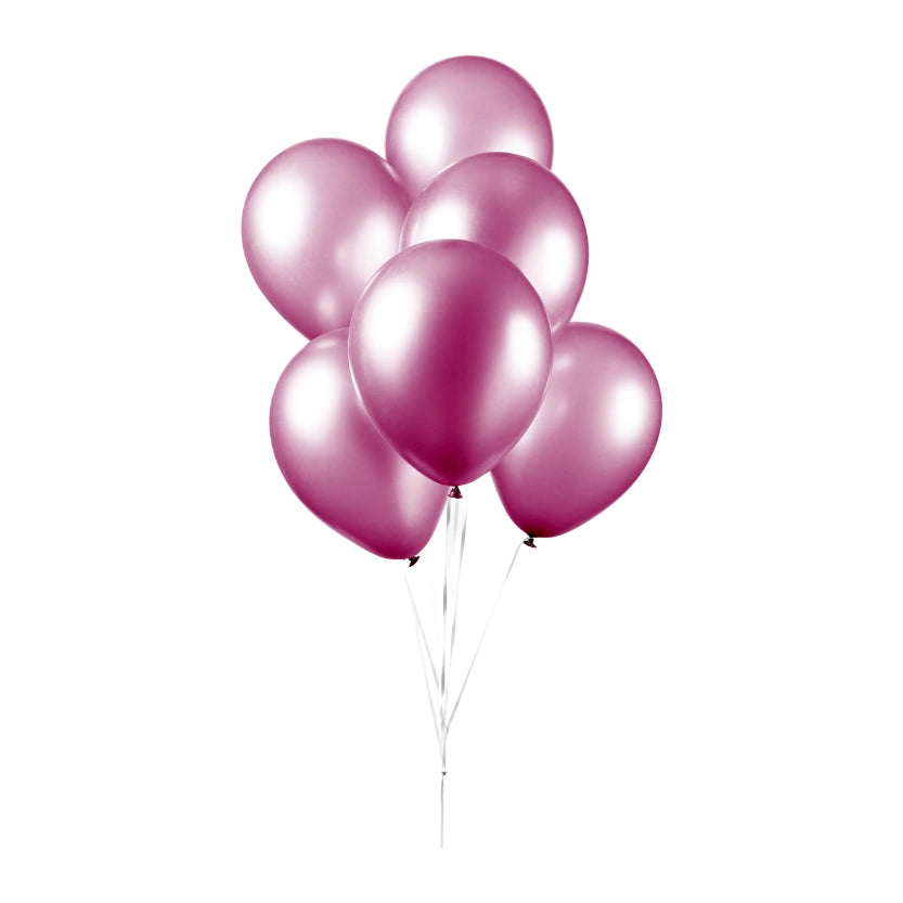 Parel roze ballonnen 25 stuks 30cm