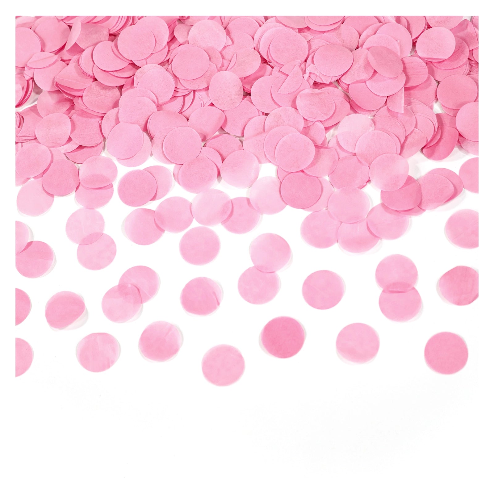 Party popper lichtroze - 60cm - papier