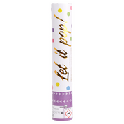 Party popper multicolour - 28cm - papier