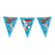 Party Vlaggen - Geslaagd school cartoon - 10 meter