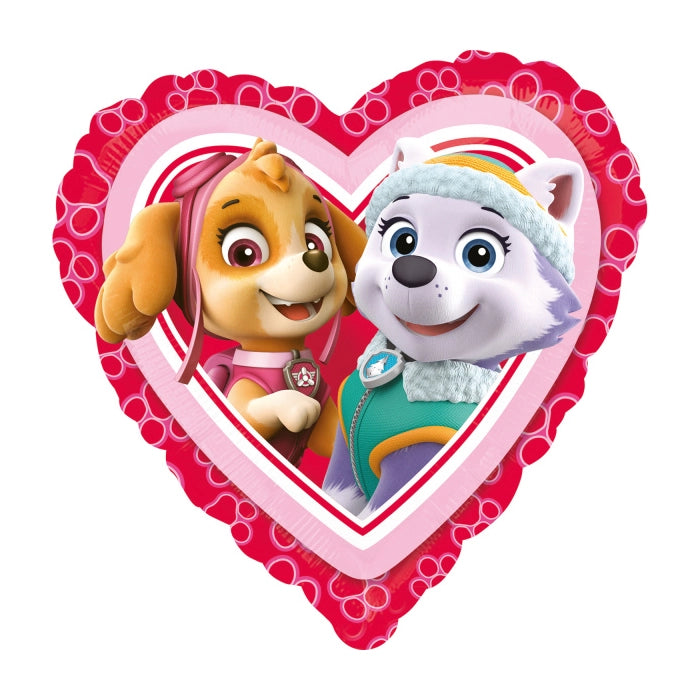 Paw Patrol love folieballon 43cm