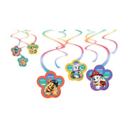 Paw Patrol Swirl decoraties 60cm 6 stuks