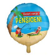 Pensioen Cartoon - Folieballon 45cm